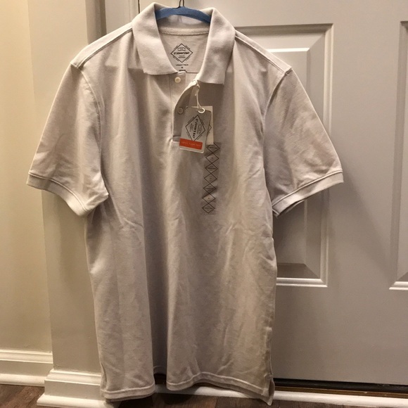 St. John's Bay Other - NWT St. John’s Bay M White Men’s Legacy Pique Polo